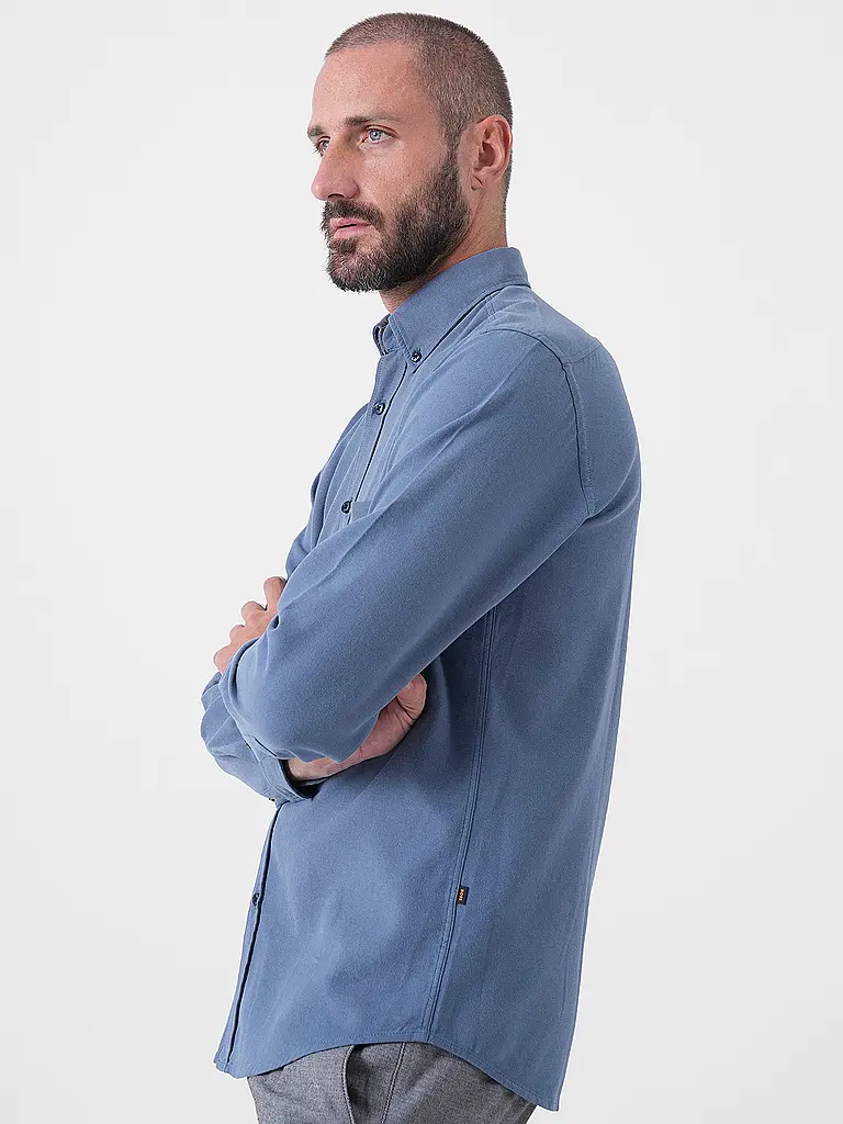 BOSS | Camisa Regular Fit RICKERT_M | Azul claro