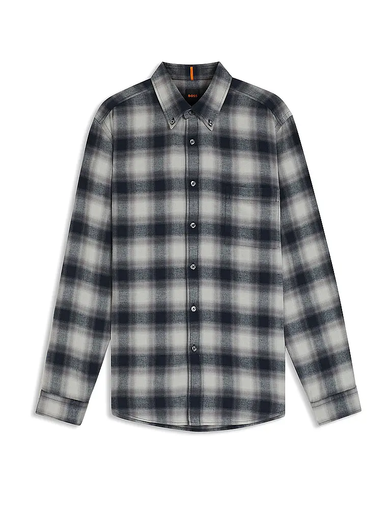 BOSS | Camisa Regular Fit RICKERT_M | Gris