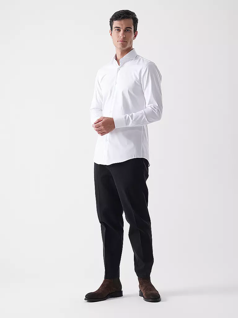 BOSS | Camisa Slim Fit H-HANK | Blanco