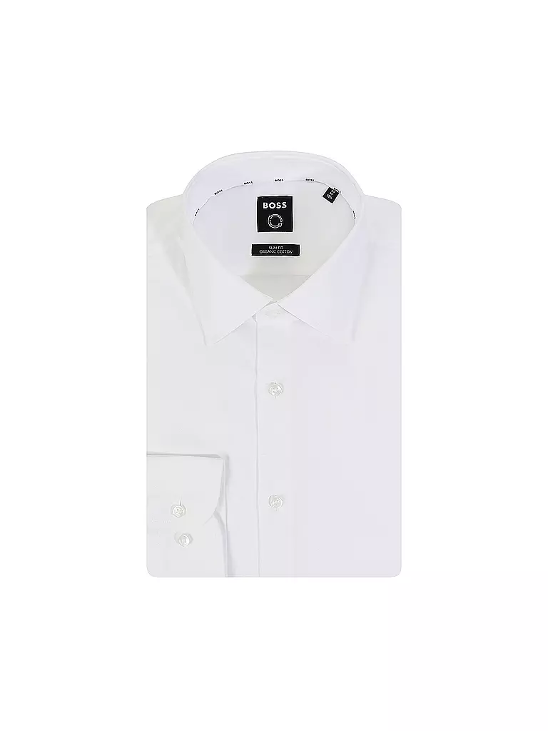BOSS | Camisa Slim Fit Hank | Blanco