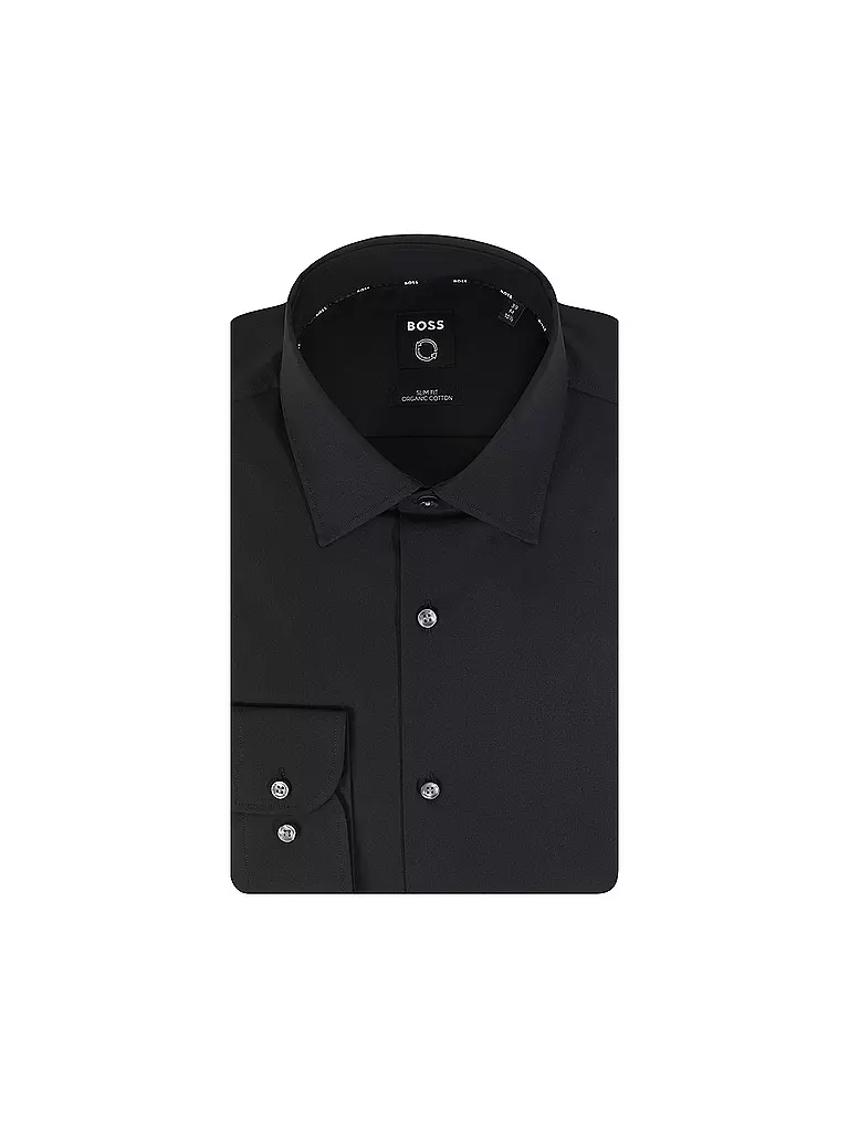 BOSS | Camisa Slim Fit Hank | Negro