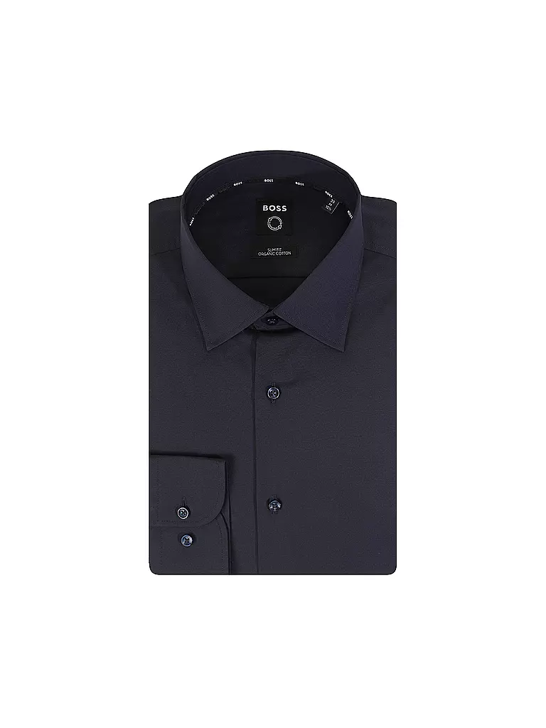 BOSS | Camisa Slim Fit Hank | Azul