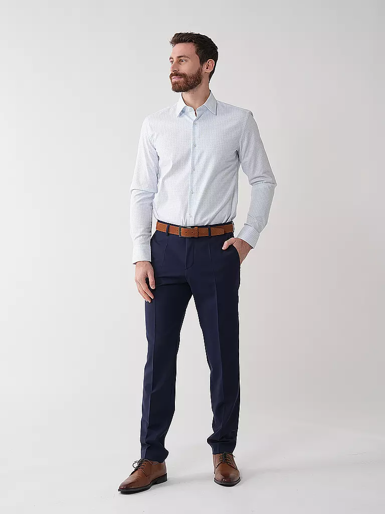 BOSS | Camisa Slim Fit HANK | Azul claro