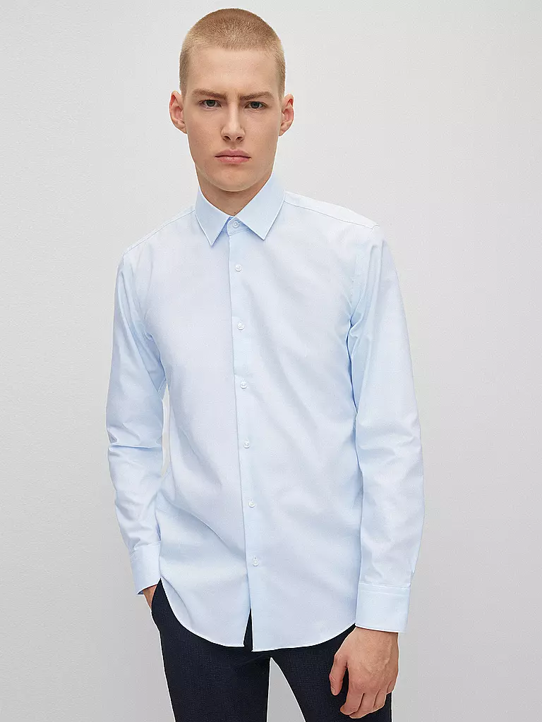 BOSS | Camisa Slim Fit HANK | Azul claro