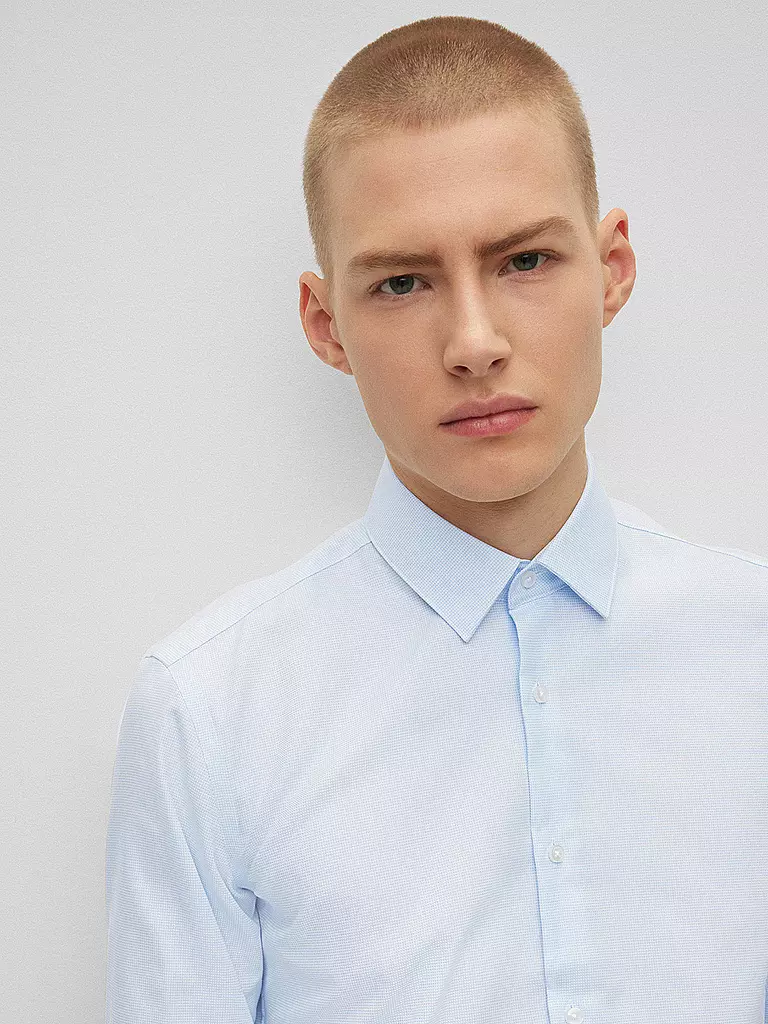 BOSS | Camisa Slim Fit HANK | Azul claro