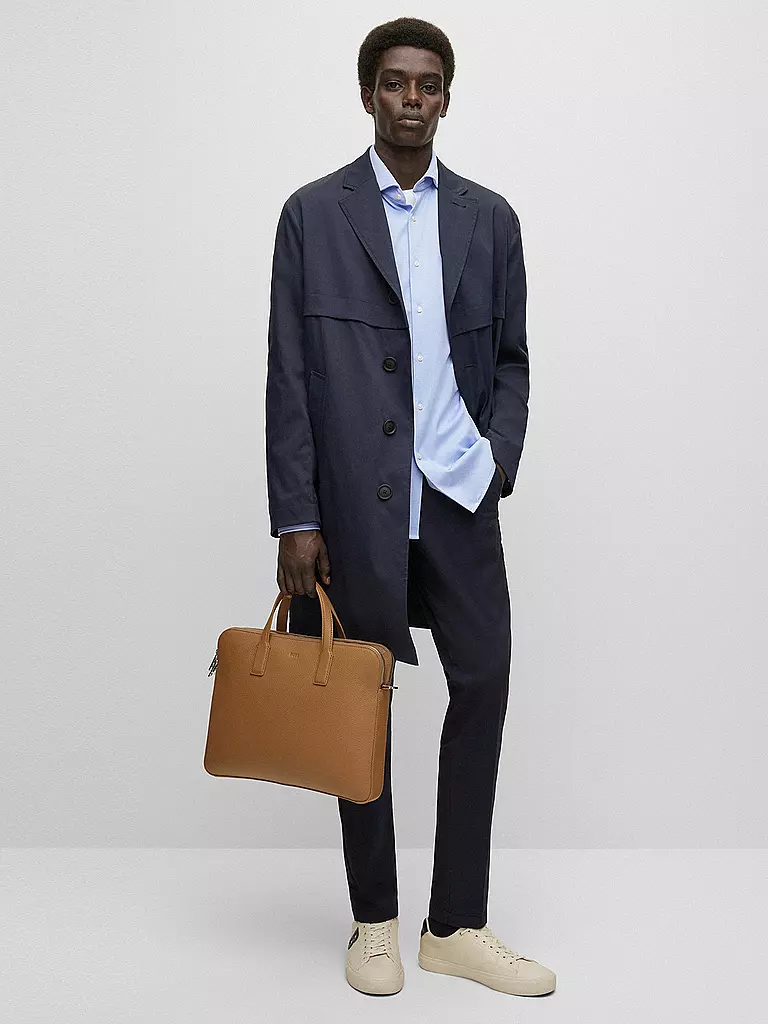 BOSS | Camisa Slim Fit HANK | Azul