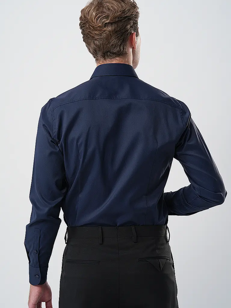 BOSS | Camisa Slim Fit HANK | Azul oscuro