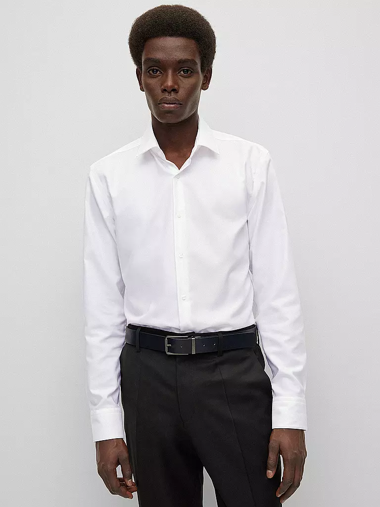 BOSS | Camisa Slim Fit HANK | Blanco