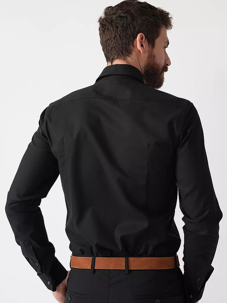 BOSS | Camisa Slim Fit HANK | Negro