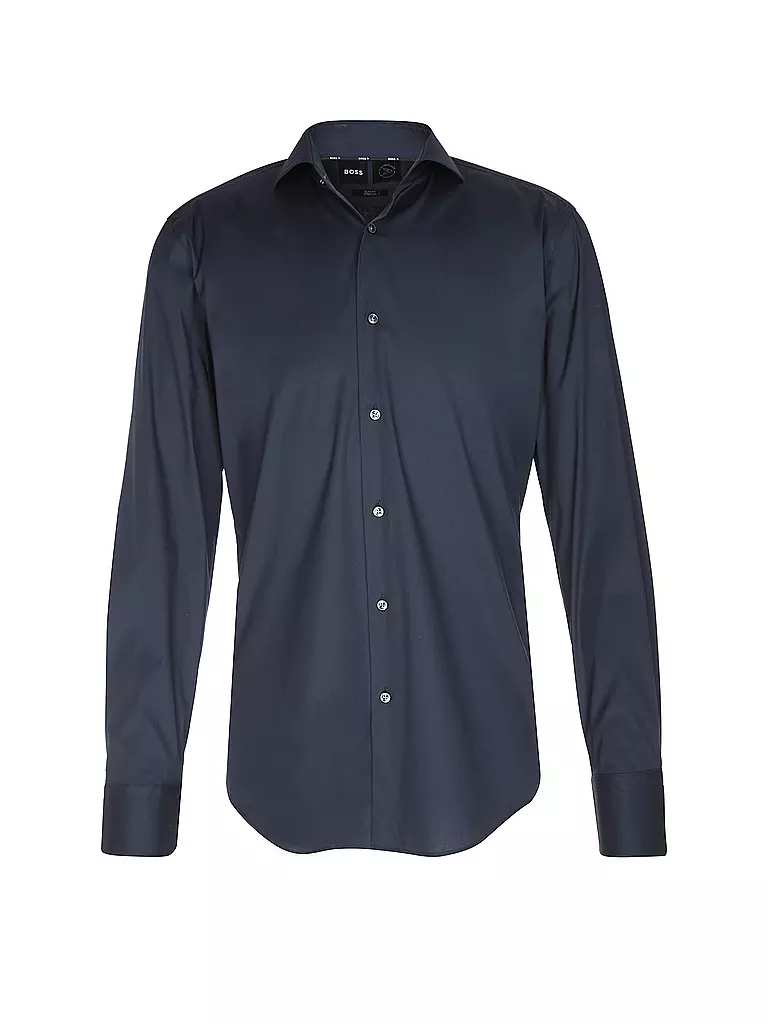 BOSS | Camisa Slim Fit P-HANK | Azul oscuro