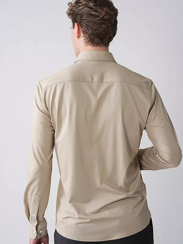 BOSS | Camisa Slim Fit ROAN | Beige