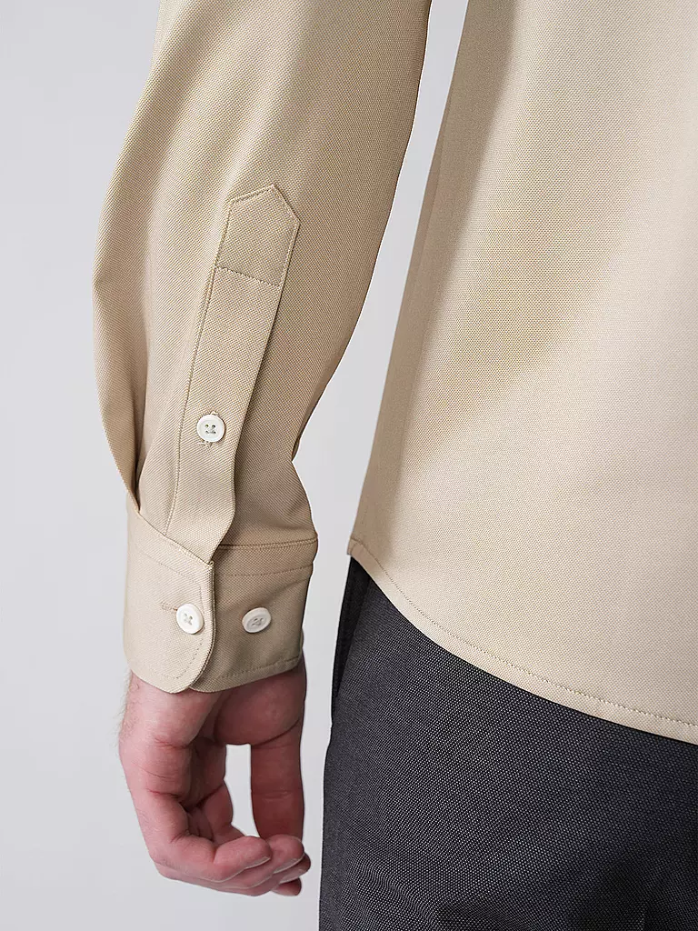 BOSS | Camisa Slim Fit ROAN | Beige
