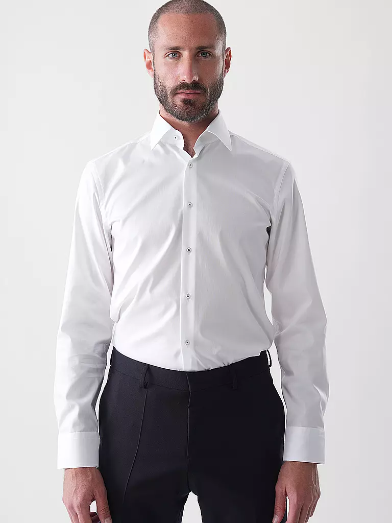 BOSS | Camisa Slim Fit | Blanco