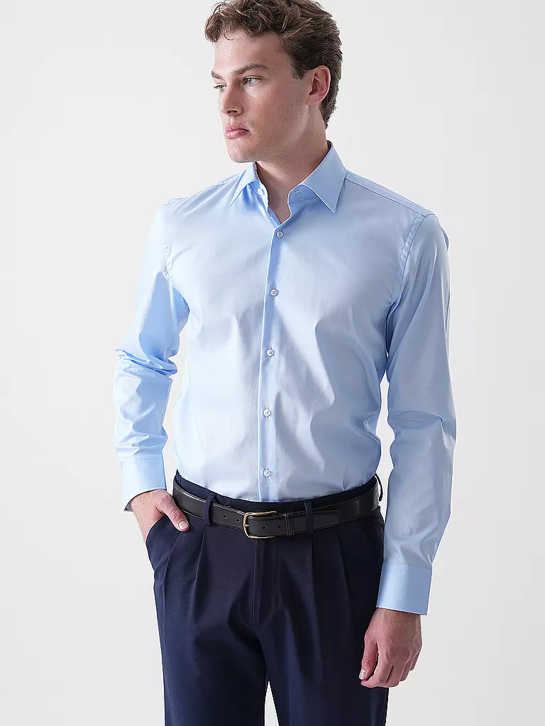 BOSS | Camisa Slim Fit | Azul claro