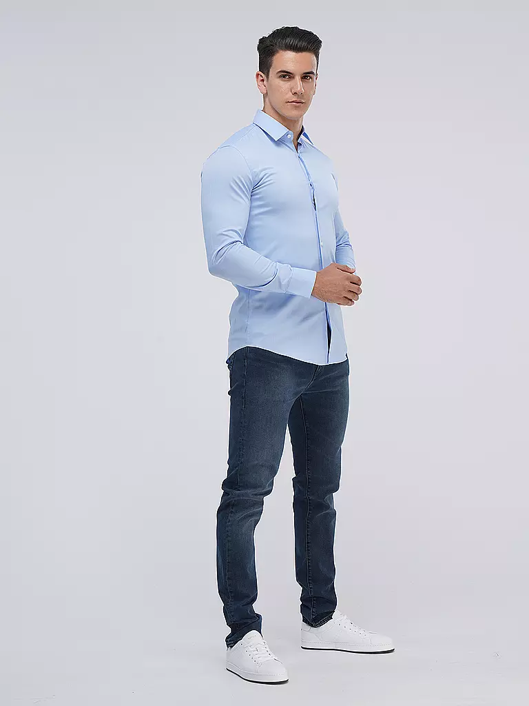 BOSS | Camisa Slim Fit | Azul claro