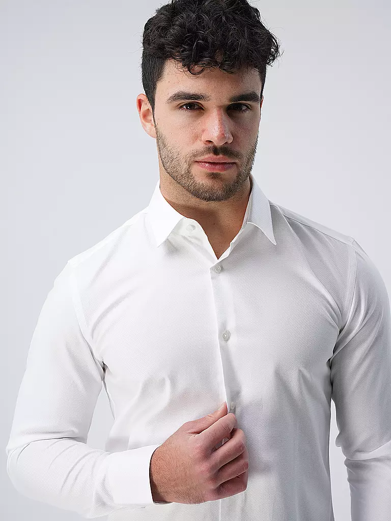 BOSS | Camisa Slim Fit | Blanco