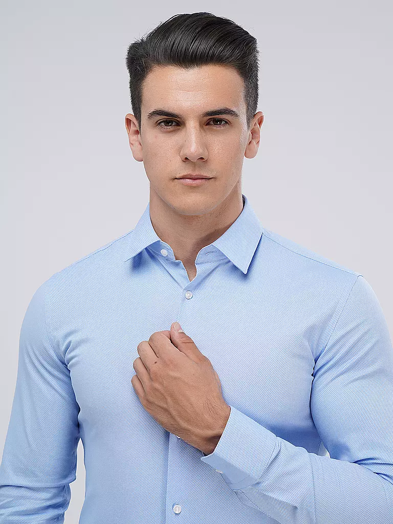 BOSS | Camisa Slim Fit | Azul claro