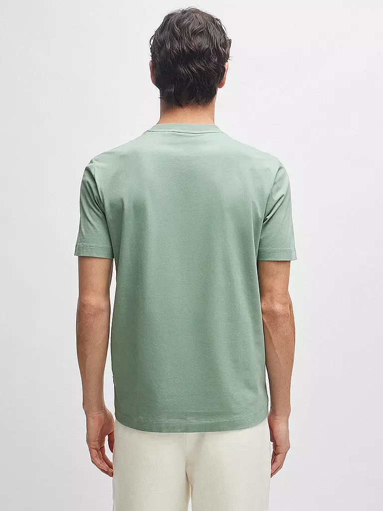 BOSS | Camiseta de corte regular THOMPSON 01 | Verde claro