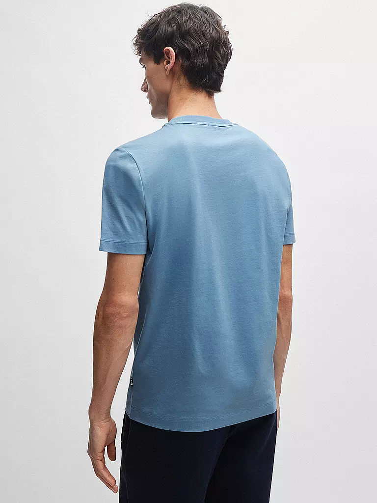BOSS | Camiseta de corte regular THOMPSON 01 | Azul