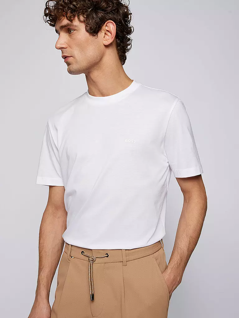 BOSS | Camiseta de corte regular THOMPSON | Blanco