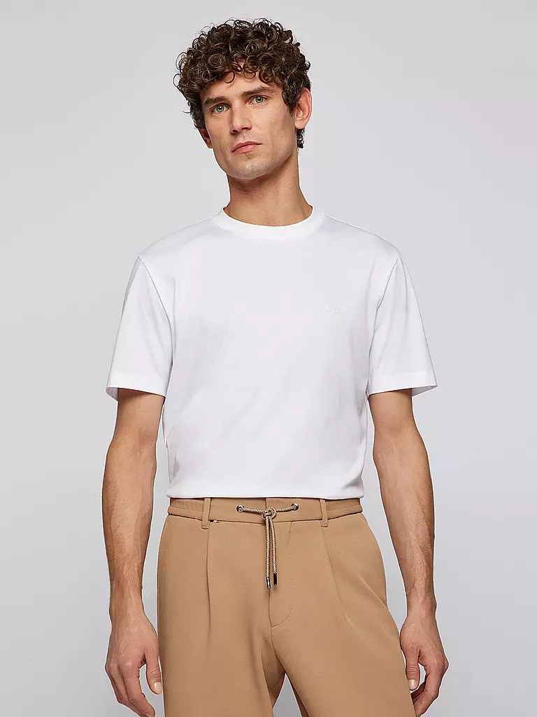 BOSS | Camiseta de corte regular THOMPSON | Blanco