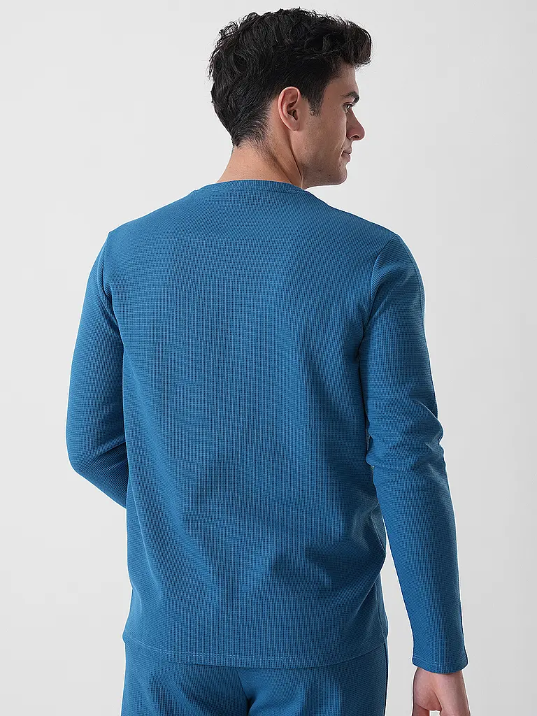 BOSS | Camiseta de estar en casa | Azul