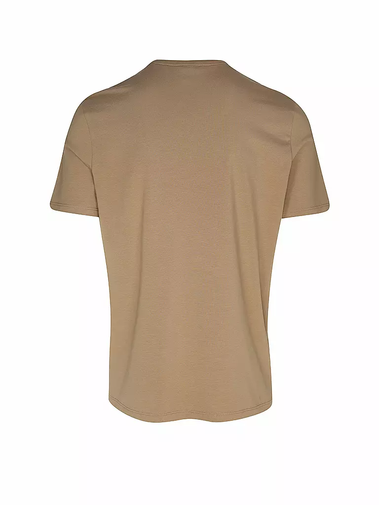 BOSS | Camiseta de estar en casa | Marrón claro