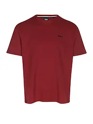 BOSS | Camiseta Loungewear | Rojo oscuro