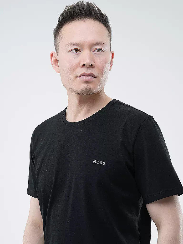 BOSS | Camiseta Loungewear | Negro