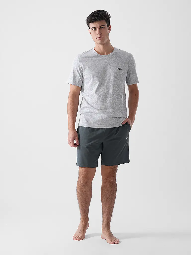 BOSS | Camiseta Loungewear | Gris claro