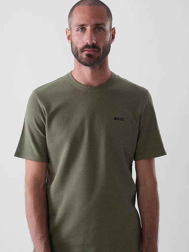 BOSS | Camiseta Loungewear | Oliva
