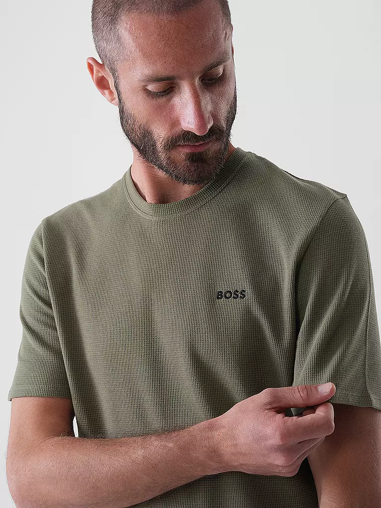 BOSS | Camiseta Loungewear | Oliva