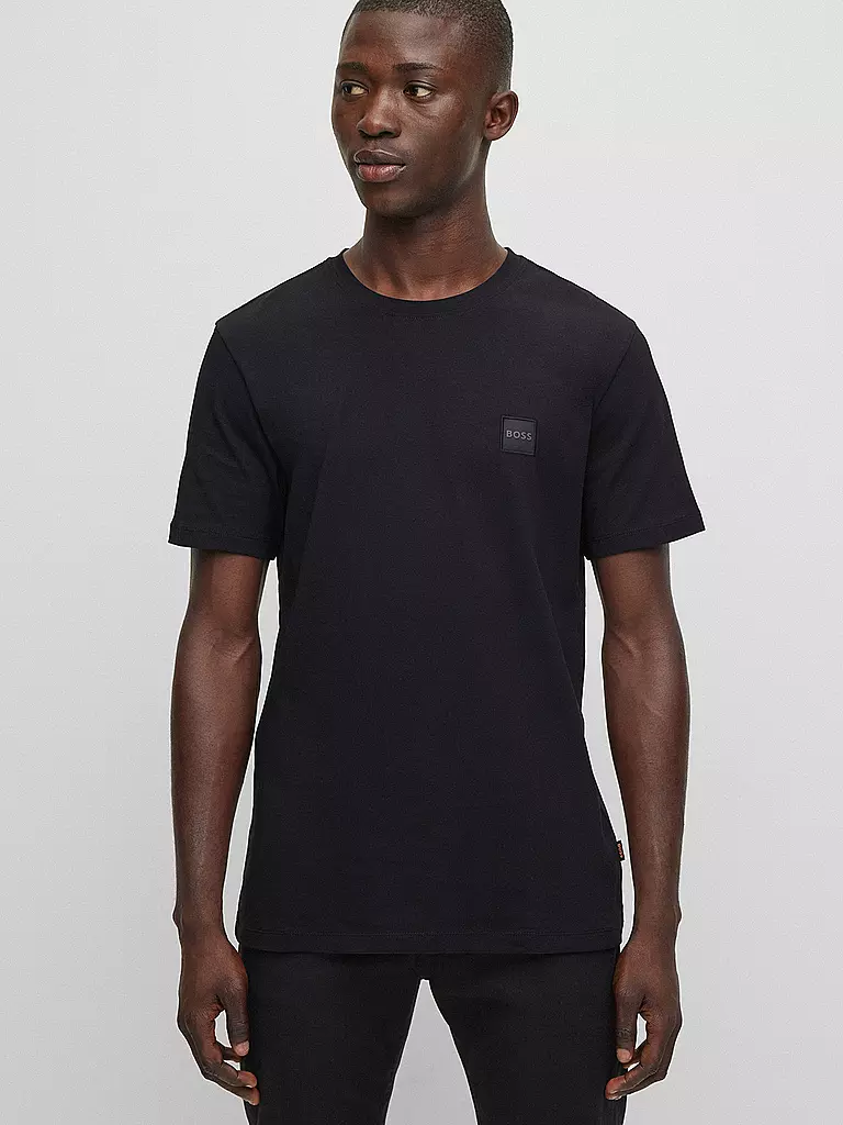 BOSS | Camiseta Relaxed Fit TALES | Negro