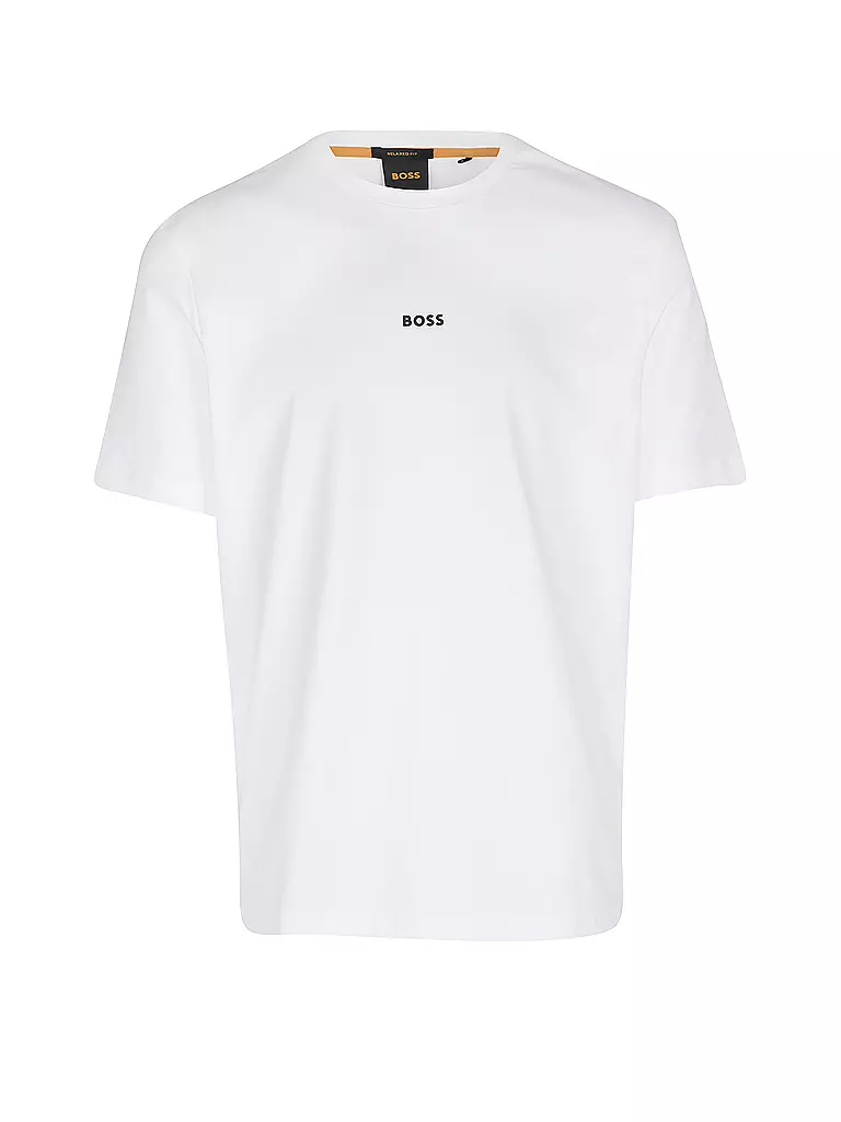 BOSS | Camiseta Relaxed Fit TCHUP | Blanco