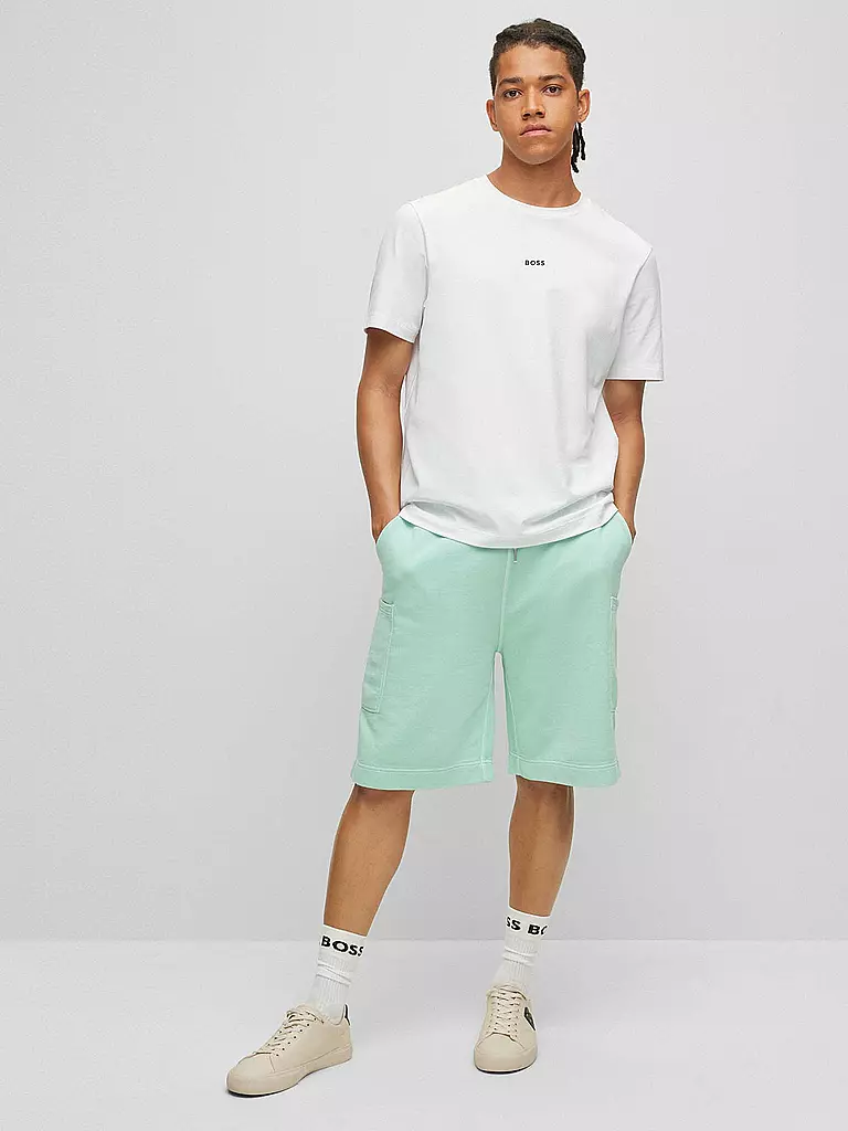 BOSS | Camiseta Relaxed Fit TCHUP | Blanco