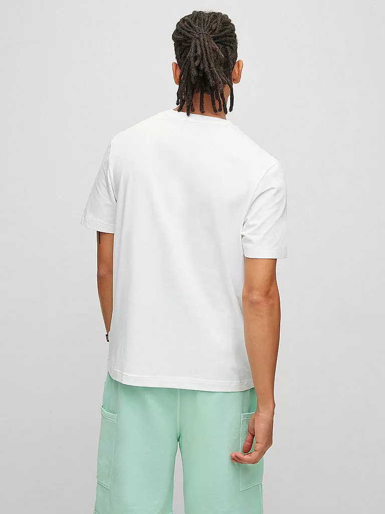 BOSS | Camiseta Relaxed Fit TCHUP | Blanco