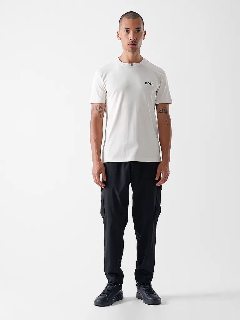 BOSS | Camiseta Slim Fit | Crema