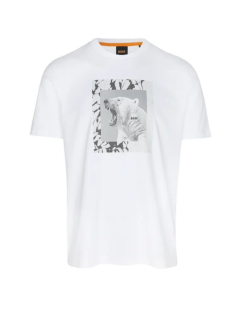 BOSS | Camiseta TE_LUPO | Blanco