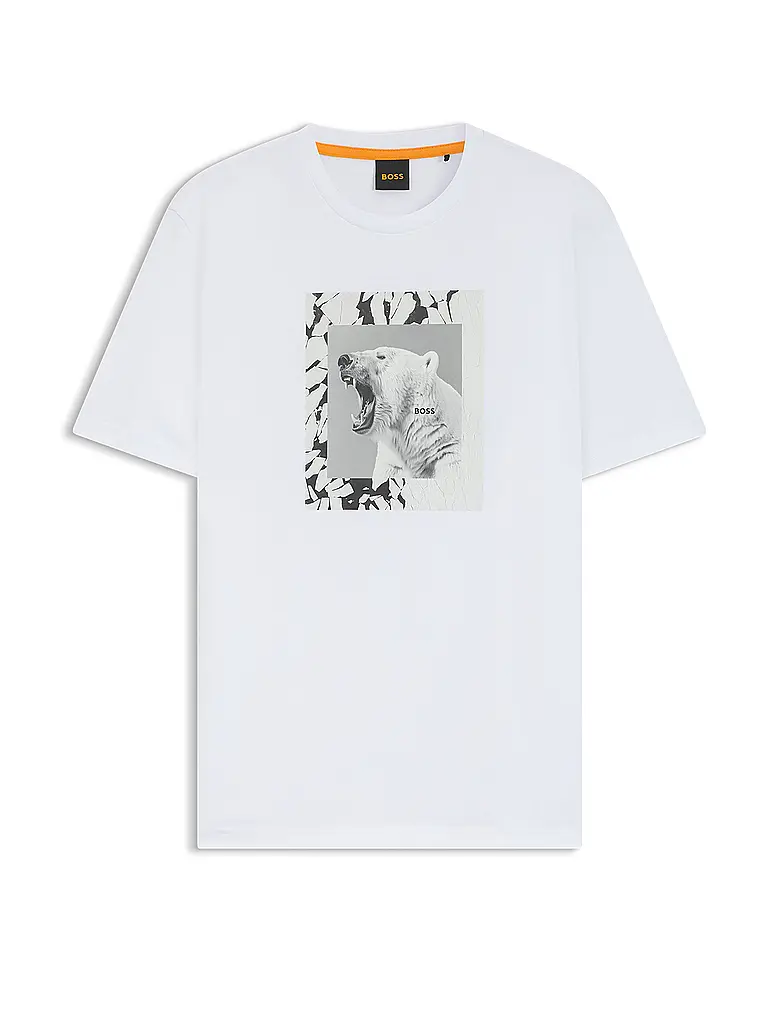 BOSS | Camiseta TE_LUPO | Blanco