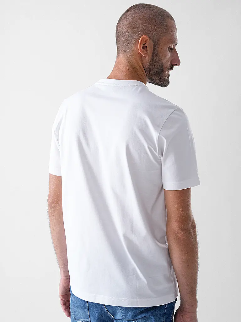 BOSS | Camiseta TE_LUPO | Blanco