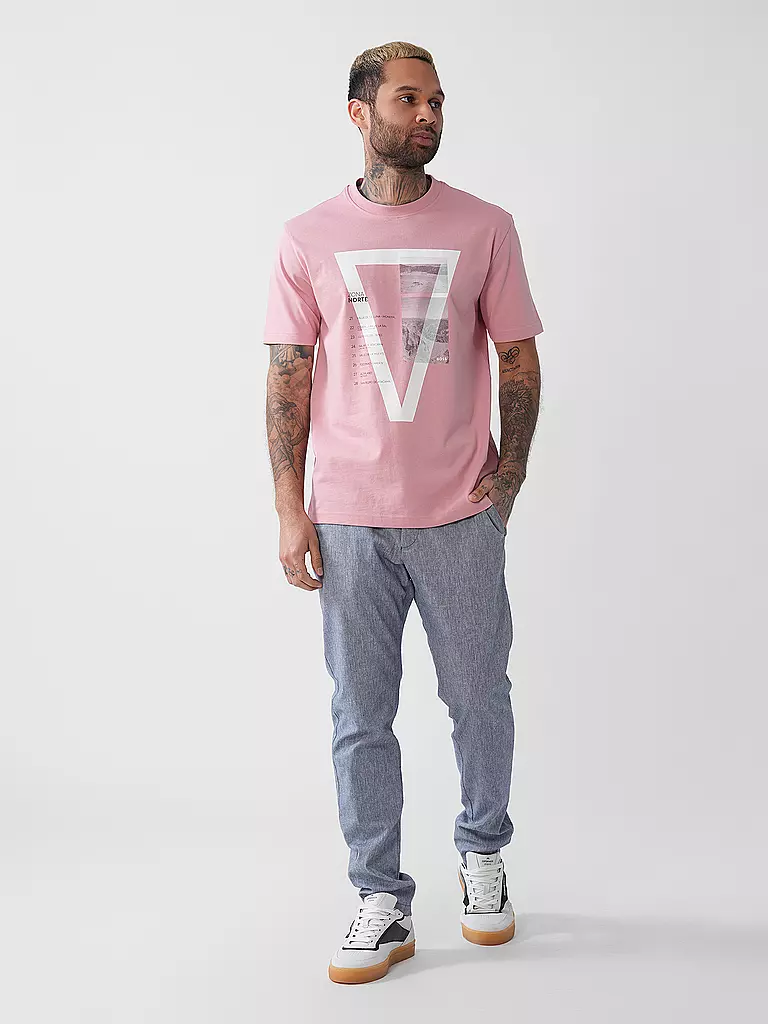 BOSS | Camiseta TE_ONTHEWAY | Rosa