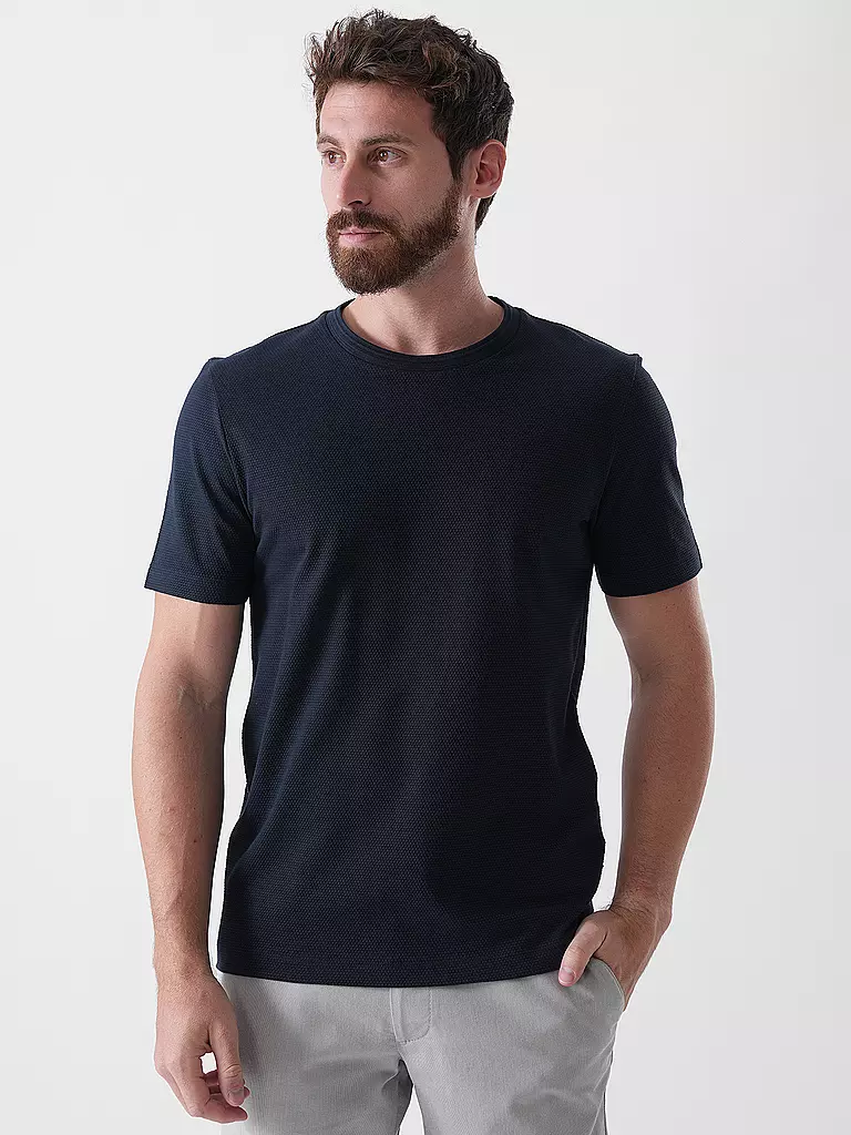 BOSS | Camiseta TIBURT240 | Azul oscuro