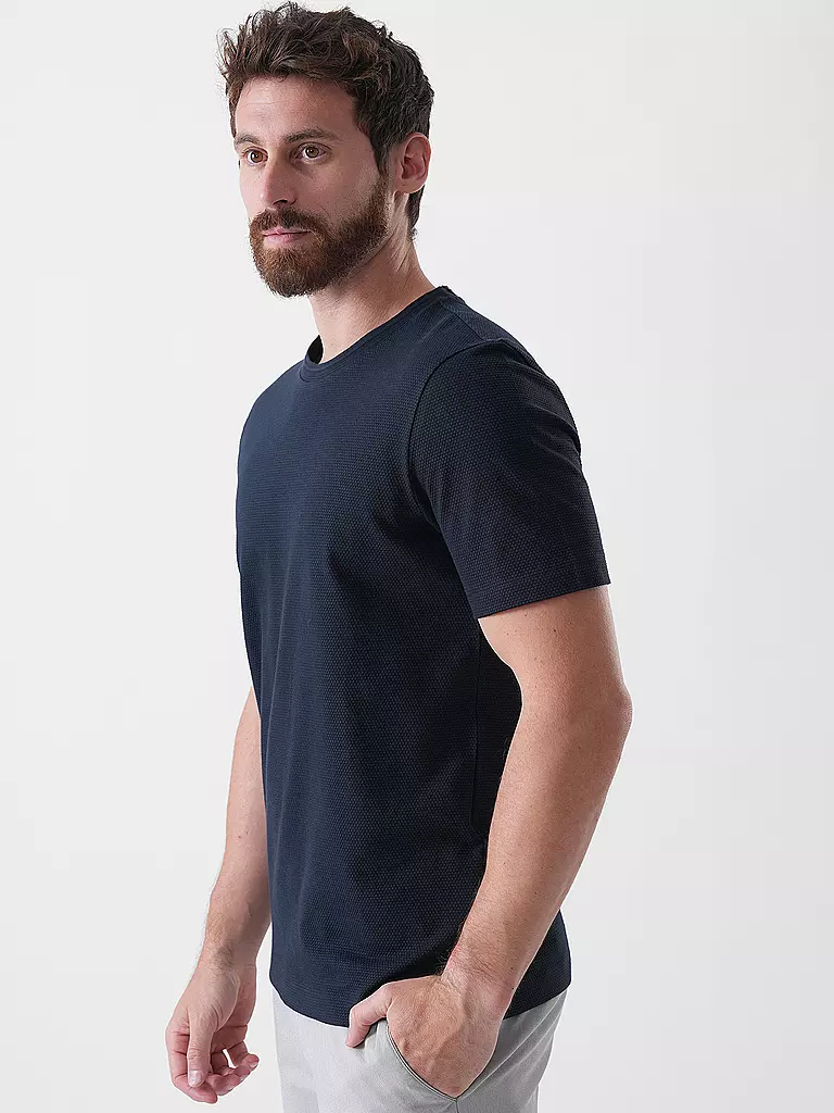 BOSS | Camiseta TIBURT240 | Azul oscuro