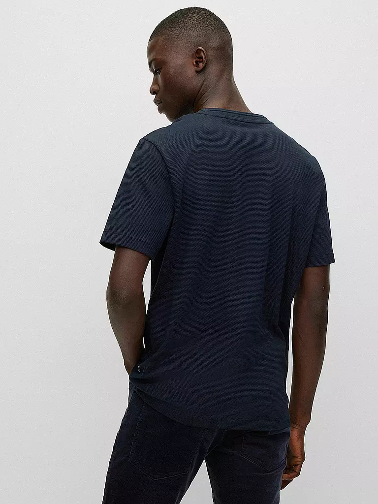 BOSS | Camiseta TIBURT240 | Azul oscuro