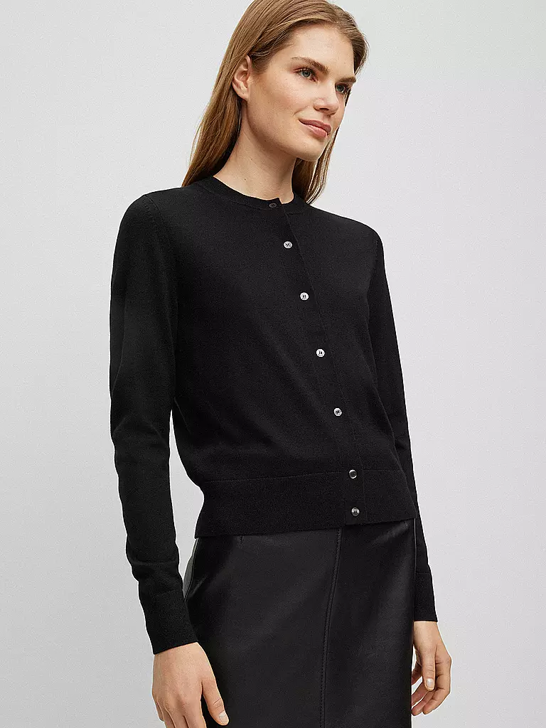 BOSS | Cardigan FADENASI | Negro