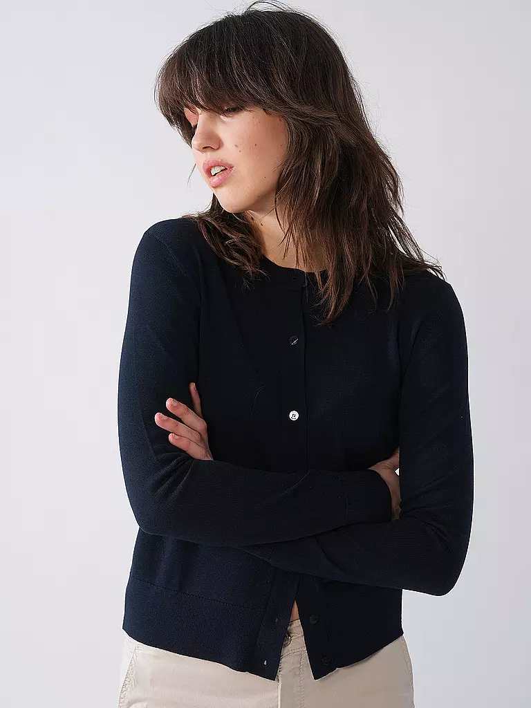 BOSS | Cardigan FADENASI | Azul oscuro