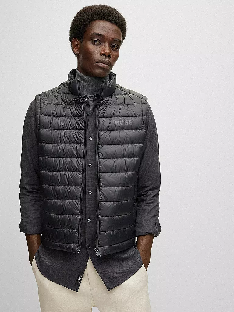 BOSS | Chaleco acolchado | Negro