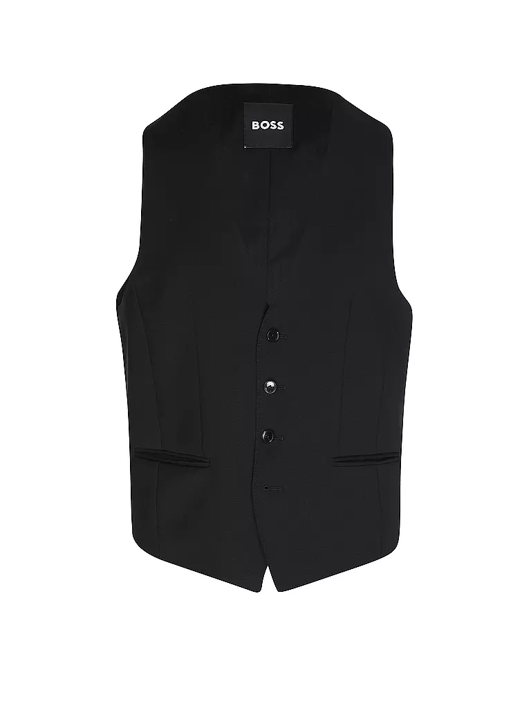 BOSS | Chaleco de traje H-HUGE | Negro