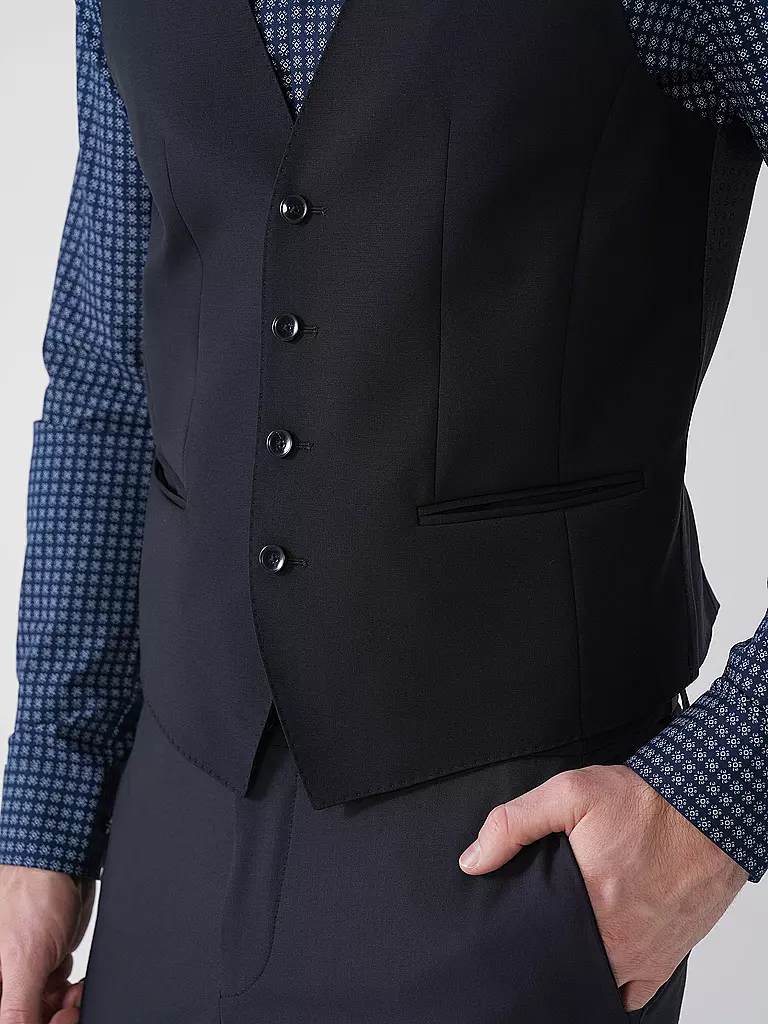 BOSS | Chaleco de traje H-HUGE | Azul oscuro
