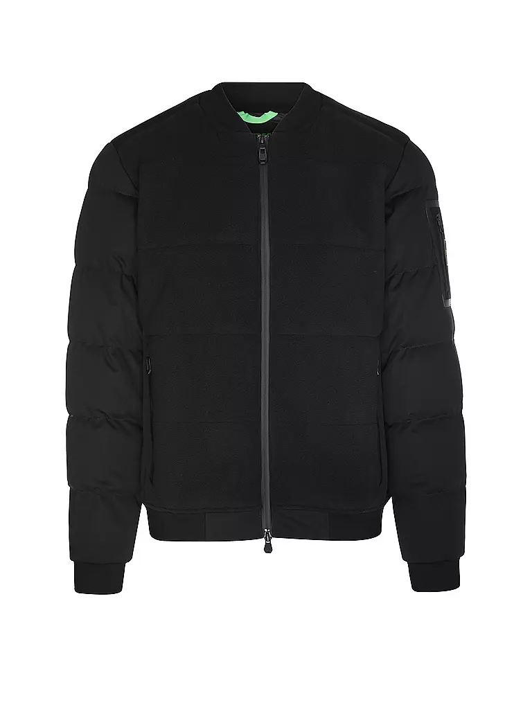 BOSS | Chaqueta acolchada de plumón | Negro